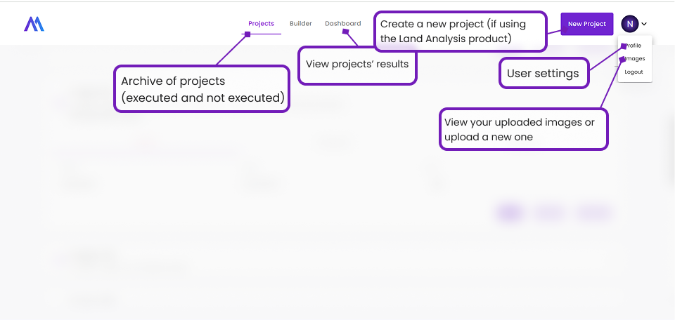 Navigation on Web App